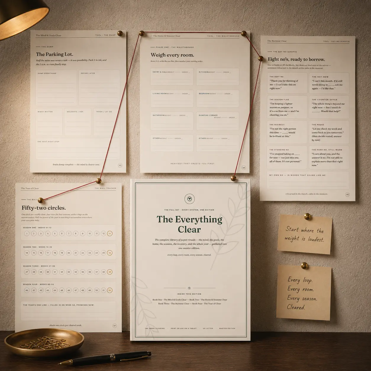 The Everything Clear — all 4 systems together